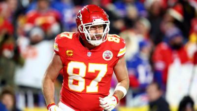 Travis Kelce, en un partido con los Kansas City Chiefs (Cordon Press)
