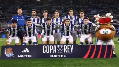 Once de la Real Sociedad en Copa contra Osasuna (Foto: Real Sociedad).