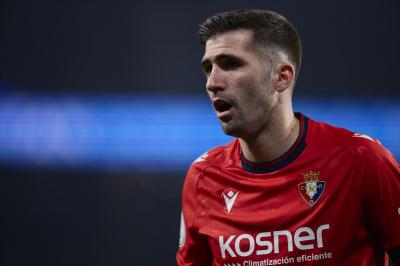Jesús Areso, en un partido de Osasuna (FOTO: Europa Press).