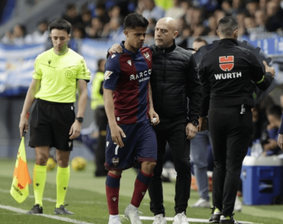 Roger Brugué se retira lesionado