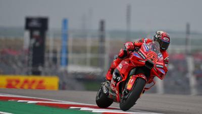 Marc Márquez, en el Gran Premio de Austin (Foto: Michelin).