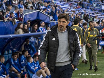 Veljko Paunovic, entrenador del Real Oviedo (Foto: LALIGA).