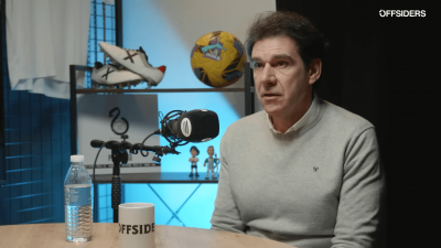 Aitor Karanka en el podcast Offsiders.