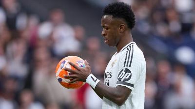 Vinicius Jr, en el partido ante el Valencia en el Bernabéu (Foto: Cordon Press)