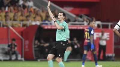 De Burgos Bengoetxea en la final de Copa del Rey en La Cartuja (Foto: Kiko Hurtado)