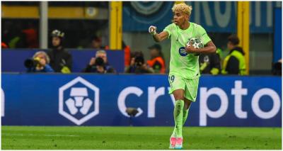 Lamine Yamal, durante el Inter Barcelona (foto: Cordon Press).