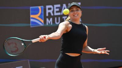 Paula Badosa entrenando en Roma (Foto: Cordon Press)
