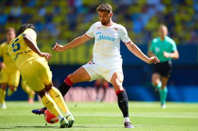 García Pascual, en el Villarreal-Sevilla (Foto: Cordon Press).