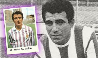 Toño Díez, jugador del Real Valladolid (Foto: Blanquivioletas).
