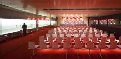 La sala de prensa Jose Iragorri en San Mamés.