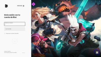 login league of legends riot games
