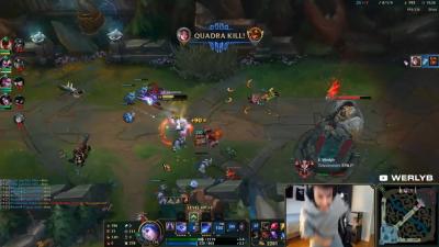 La pentakill de Werlyb con Irelia
