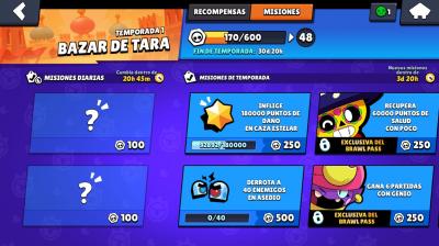 Brawl Stars misiones Brawl Pass