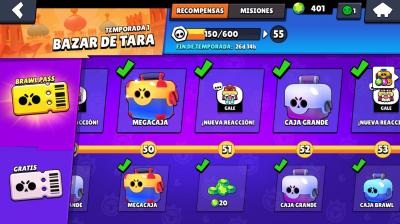 Gemas brawl stars pass