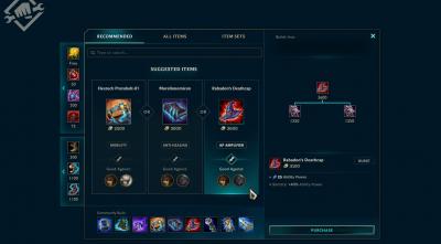 La nueva tienda de objetos del LoL para 2021