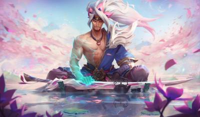 Yasuo skin Florecer Espiritual