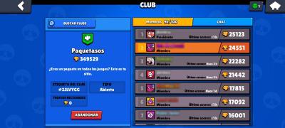 Clubes Brawl Stars