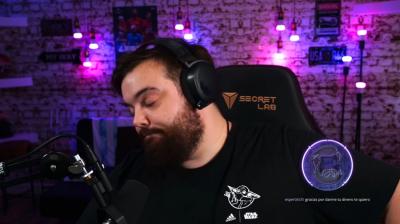 Ibai Llanos durante un streaming