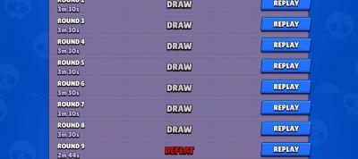 empates balón brawl stars