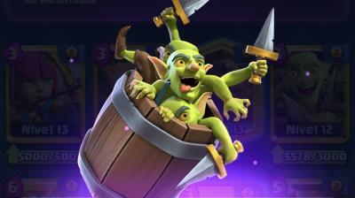 El barril de duendes de Clash Royale