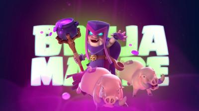 La bruja madre de Clash Royale