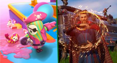 Fall Guys y Fortnite