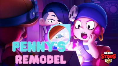 El remodel de Penny en Brawl Stars