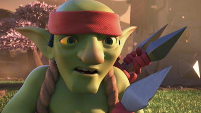 Los duendes con lanza de Clash Royale