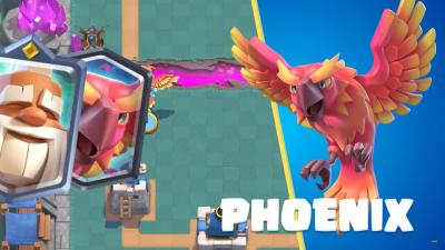 fiera fénix legendaria clash royale