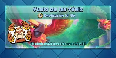 vuelo de las fénix clash royale