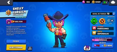 Shelly clasica skin gratis beta brawl stars