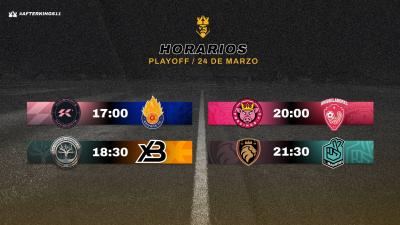 horarios playoffs kings league