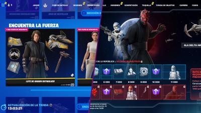 skins star wars en fortnite