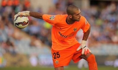 Rubén Martínez, jugador del Almería.