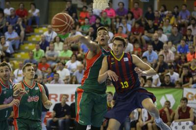 Willy Hernangómez, joven promesa del C.B. Sevilla.