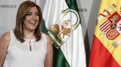 Susana Díaz, presidenta de la Junta de Andalucía.