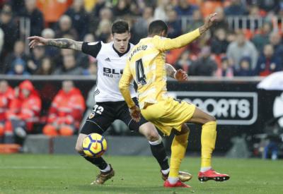 Mina en el partido de la temporada pasada. (Foto: David González) 