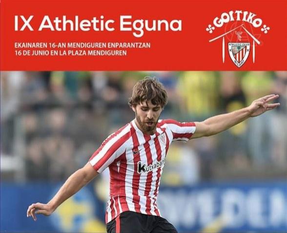 Cartel del Athletic Eguna de Astrabudua.