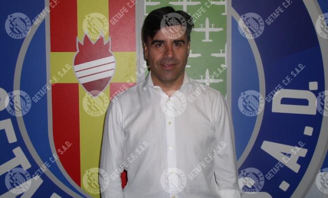 Nico Rodríguez presentado como nuevo director deportivo del Getafe.