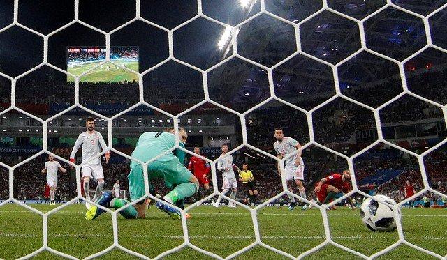 De Gea falla en el segundo tanto de Portugal.