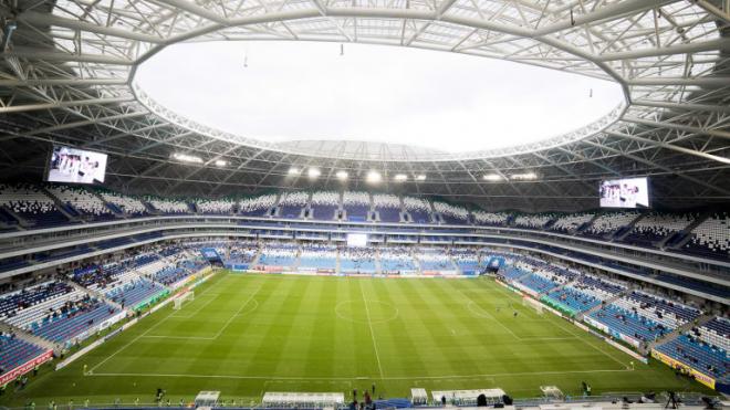 Estadio Samara Arena  en la ciudad de Samara en Rusia.