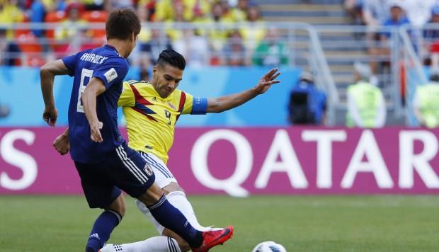 Japón gana a la selección colombiana en su debut en el Mundial de Rusia 2018.