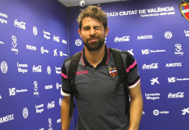 Coke Andújar, jugador del Levante UD.