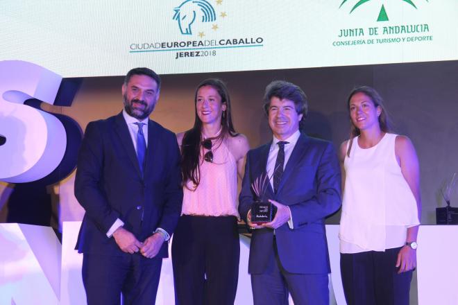 Entrega de los Premios del Deporte otorgados por la Junta de Andalucía.
