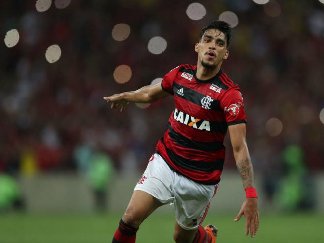 Lucas Paquetá, jugador del Flamengo.