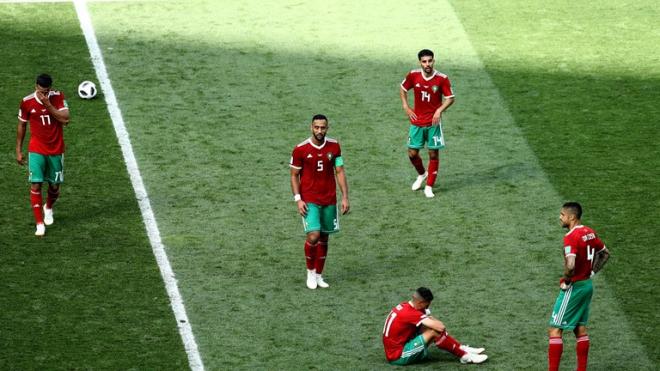 Marruecos, eliminada del Mundial.