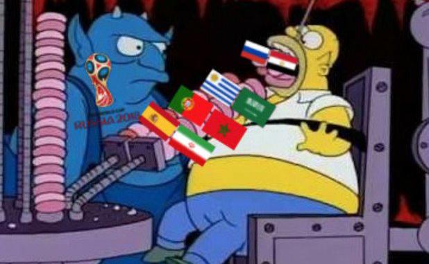 Memes del séptimo día del Mundial de Rusia 2018.