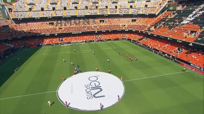 El Valencia CF instala el Ojo de Halcón en Mestalla para la Champions (Foto: Valencia CF)