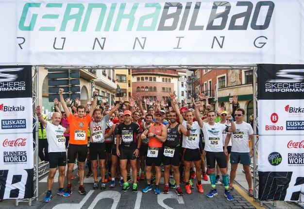 La última Gernika-Bilbao reunió a 800 participantes (Foto: Gernika Bilbao Running).