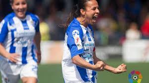 Anita celebra un gol anotado la pasada temporada. Foto: Laliga